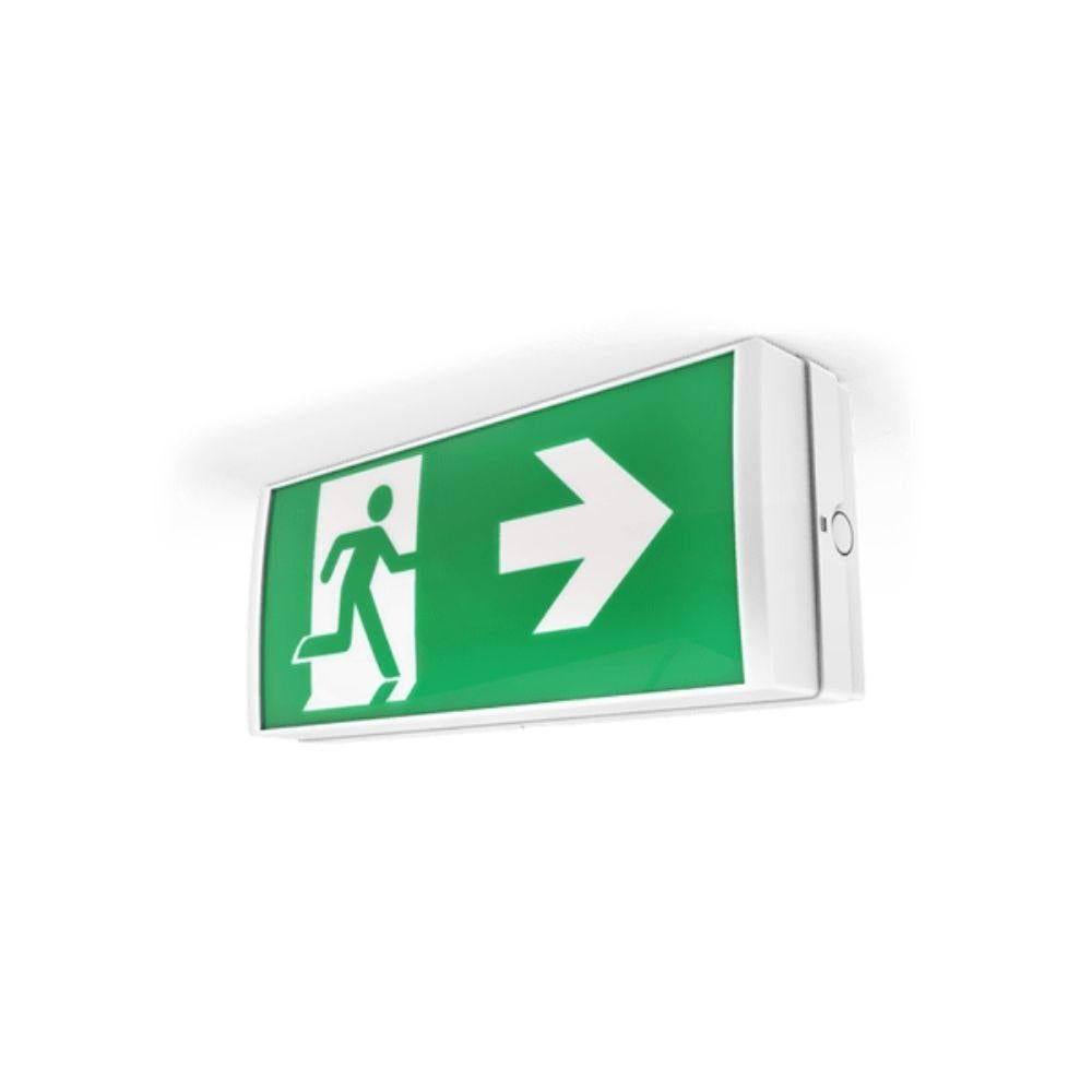 Ektor BOXIT Emergency Exit Sign - IP20-Ektor Lighting-Ozlighting.com.au