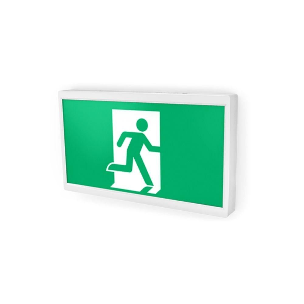 Ektor BOXIT-SLIM Emergency Exit Light - IP20, Emergency-Ektor Lighting-Ozlighting.com.au