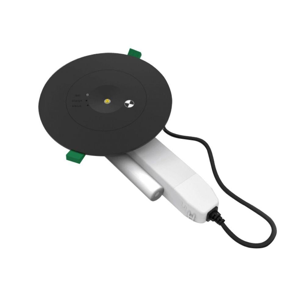 Ektor EV-LEDFIRE-CORE-B - 1.6W Ledfire Core Emergency Luminaire - D50-Ektor Lighting-Ozlighting.com.au