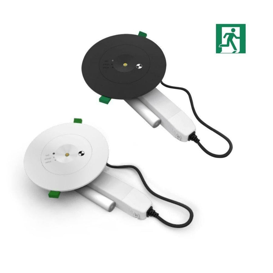 Ektor EV-LEDFIRE-CORE-B - 1.6W Ledfire Core Emergency Luminaire - D50-Ektor Lighting-Ozlighting.com.au