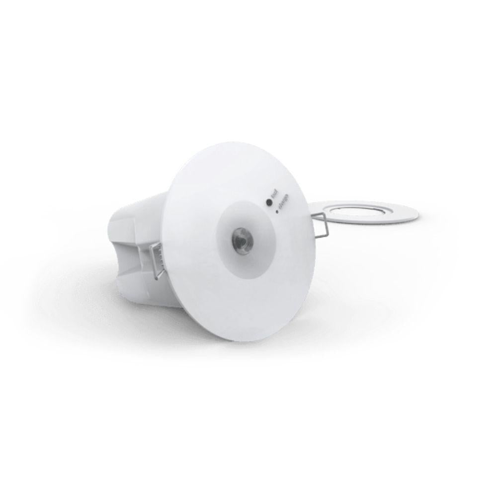 Ektor LEDFIRE-BASIC - 1.4W Basic LED Emergency Recessed Luminaire IP20-Ektor Lighting-Ozlighting.com.au