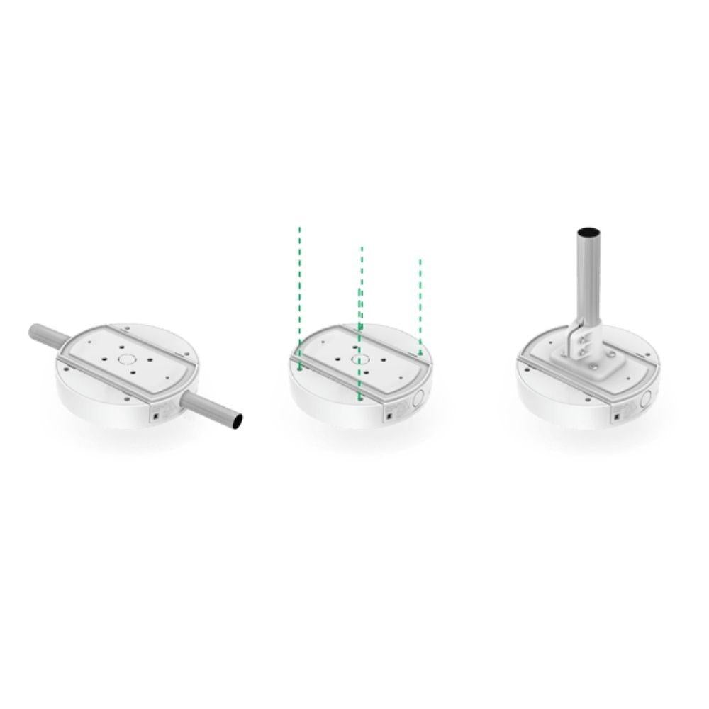 Ektor LEDFIRE-CORE - 1.4W Basic LED Emergency Round Surface Mounted Luminaire IP20-Ektor Lighting-Ozlighting.com.au