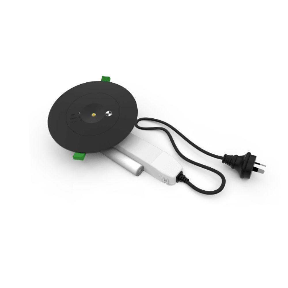 Ektor LEDFIRE-PRO - 4.3W Professional LED Emergency Recessed Luminaire IP20-Ektor Lighting-Ozlighting.com.au