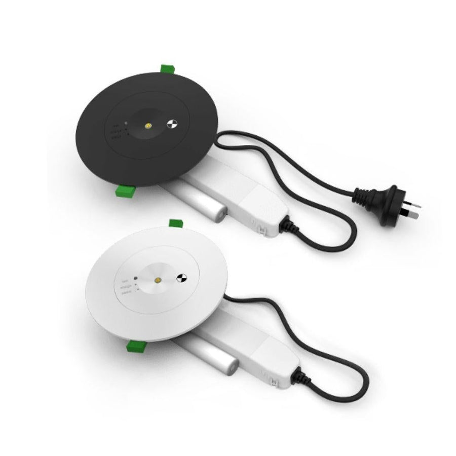 Ektor LEDFIRE-PRO - 4.3W Professional LED Emergency Recessed Luminaire IP20-Ektor Lighting-Ozlighting.com.au