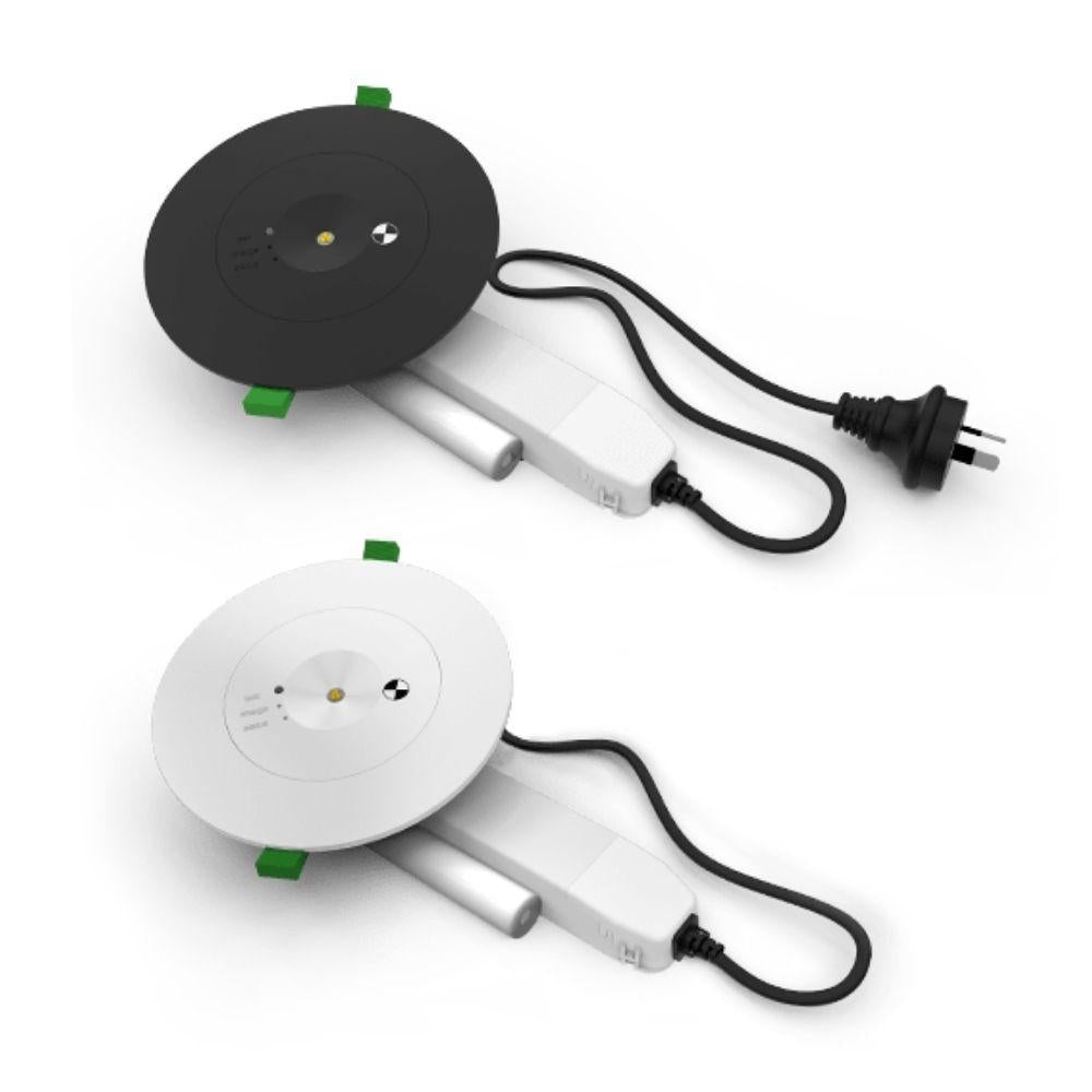 Ektor LEDFIRE-PRO-LK - 4.3W Professional LED Lynk Emergency Recessed Luminaire IP20-Ektor Lighting-Ozlighting.com.au