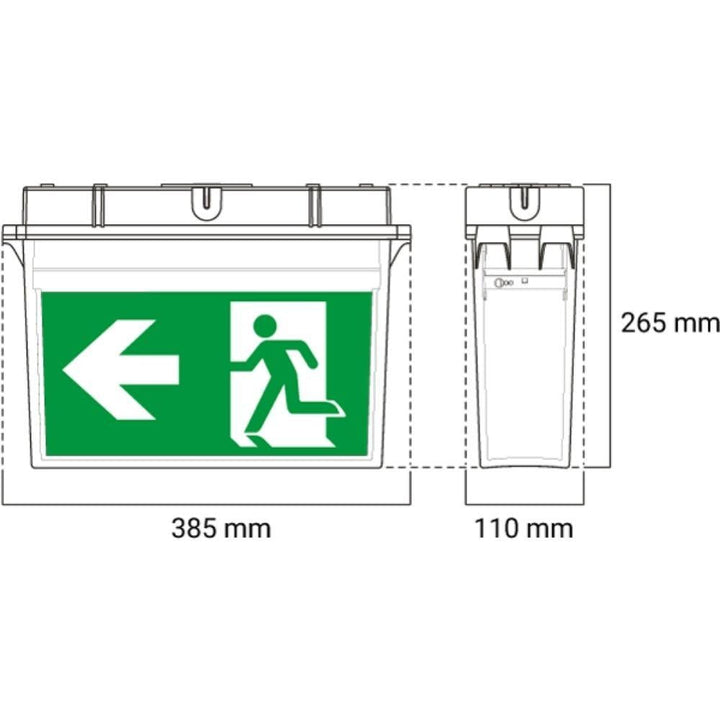 Ektor MERCURY-WP-HOUSING - Mercury IP65 Case-Ektor Lighting-Ozlighting.com.au