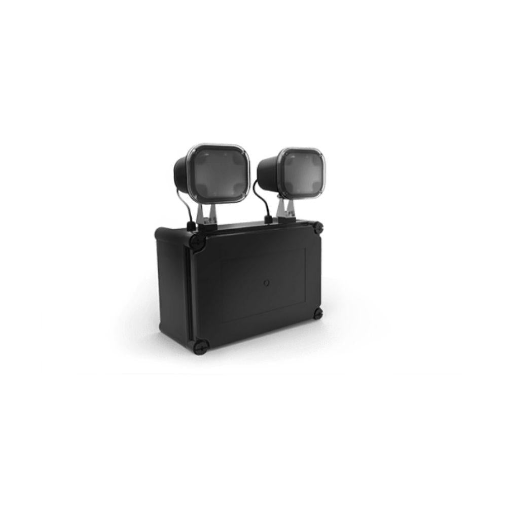 Ektor TWINSPOT - 4.7W Professional Emergency Exit IP65-Ektor Lighting-Ozlighting.com.au