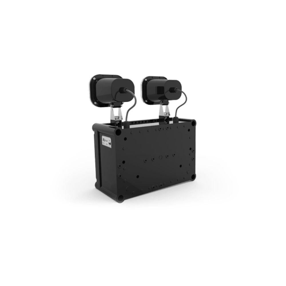 Ektor TWINSPOT - 4.7W Professional Emergency Exit IP65-Ektor Lighting-Ozlighting.com.au