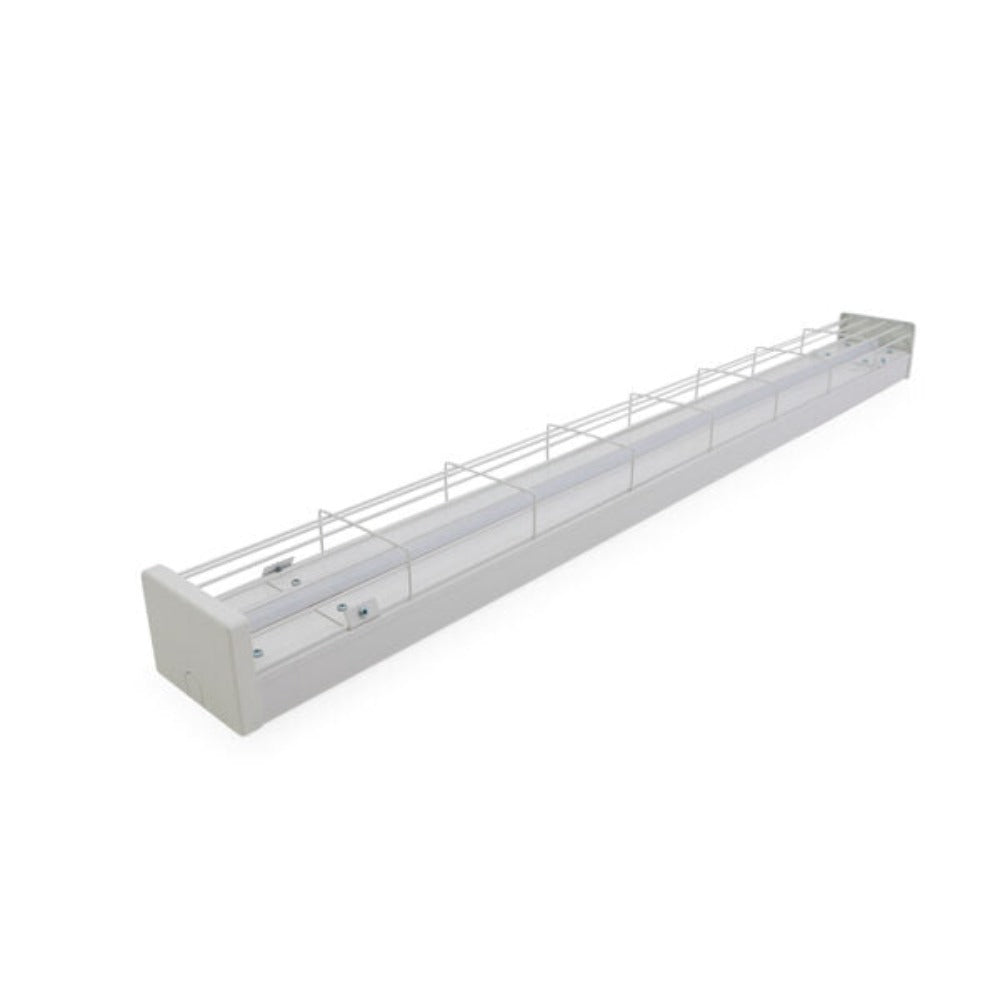 Ektor UMBRA-ADV-WG 36W LED Wide Body 1200mm 4FT Wireguard - Tri-Colour, Batten-Ektor Lighting-Ozlighting.com.au