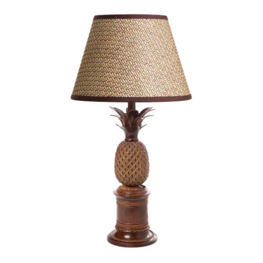 Emac & Lawton BERMUDA Table Lamp - 40W, Pineapple-Emac & Lawton-Ozlighting.com.au