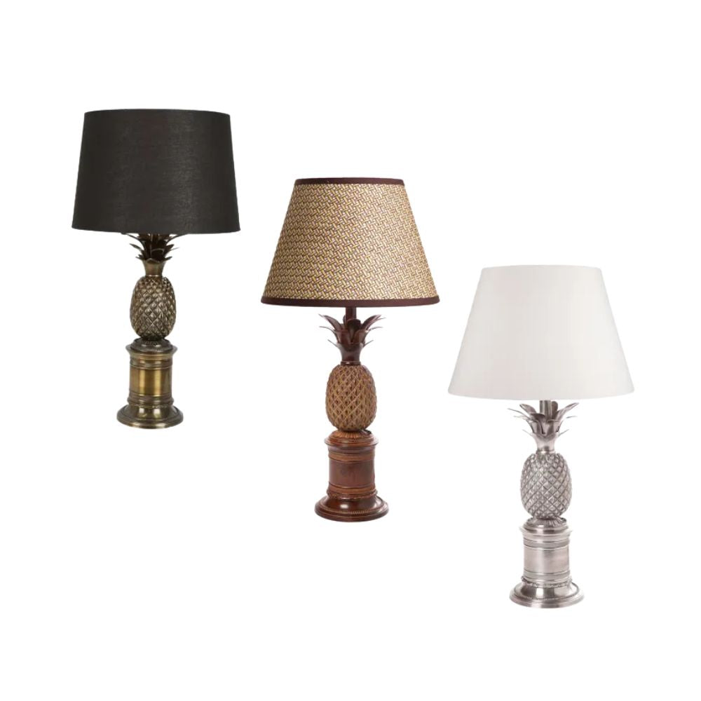 Emac & Lawton BERMUDA Table Lamp - 40W, Pineapple-Emac & Lawton-Ozlighting.com.au