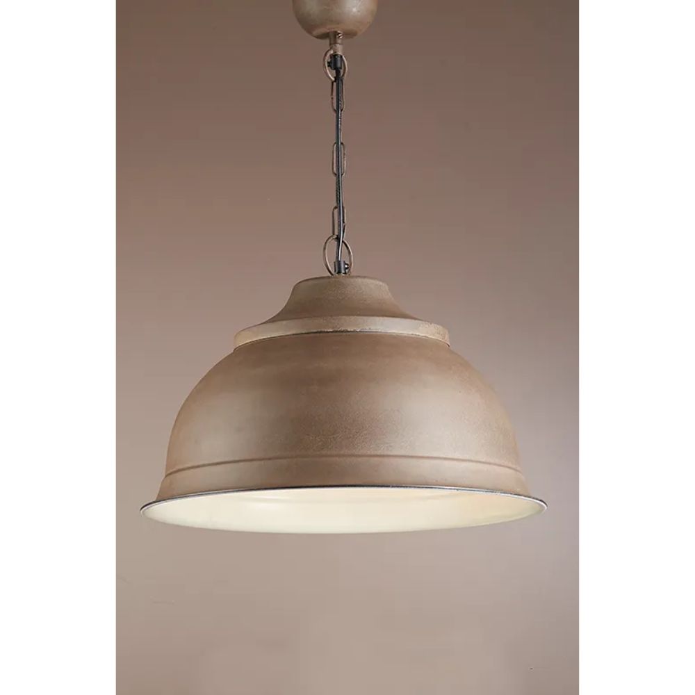Emac & Lawton BRASSERIE Pendant - 1 Light Overhead-Emac & Lawton-Ozlighting.com.au