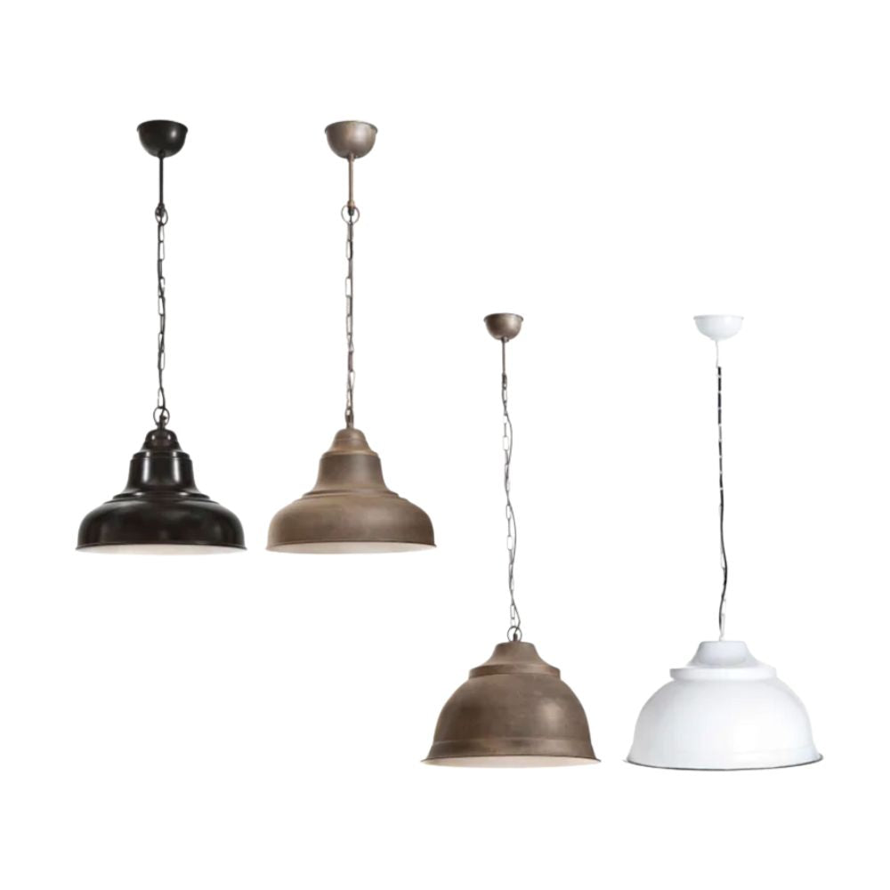 Emac & Lawton BRASSERIE Pendant - 1 Light Overhead-Emac & Lawton-Ozlighting.com.au