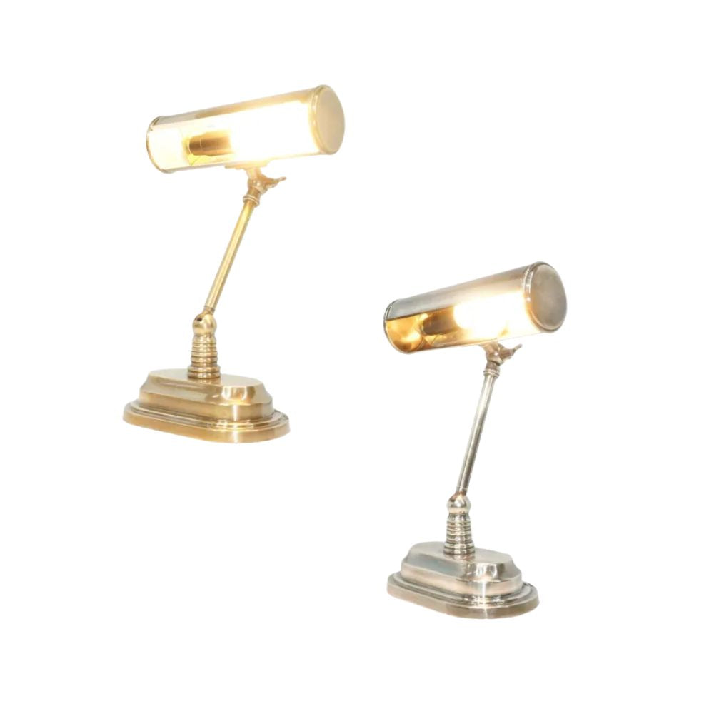 Emac & Lawton CARLISLE Desk Lamp - 25W, Banker'S-Emac & Lawton-Ozlighting.com.au