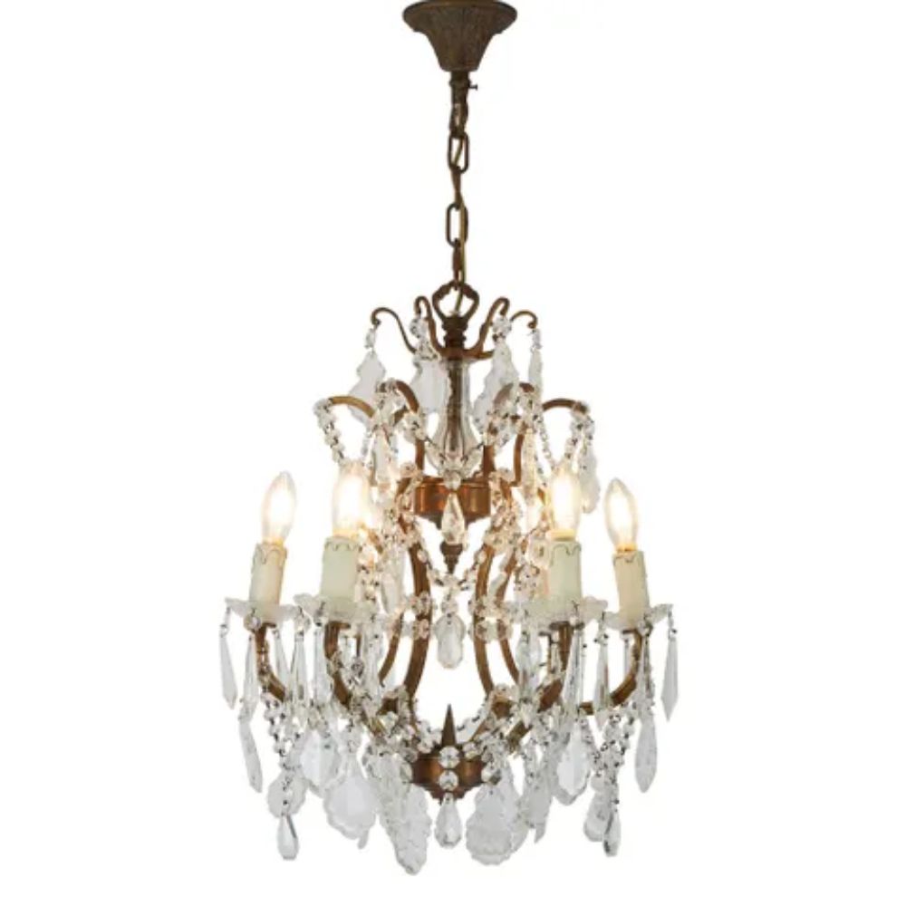 Emac & Lawton CHANTILLY Chandelier - 6 Light-Emac & Lawton-Ozlighting.com.au