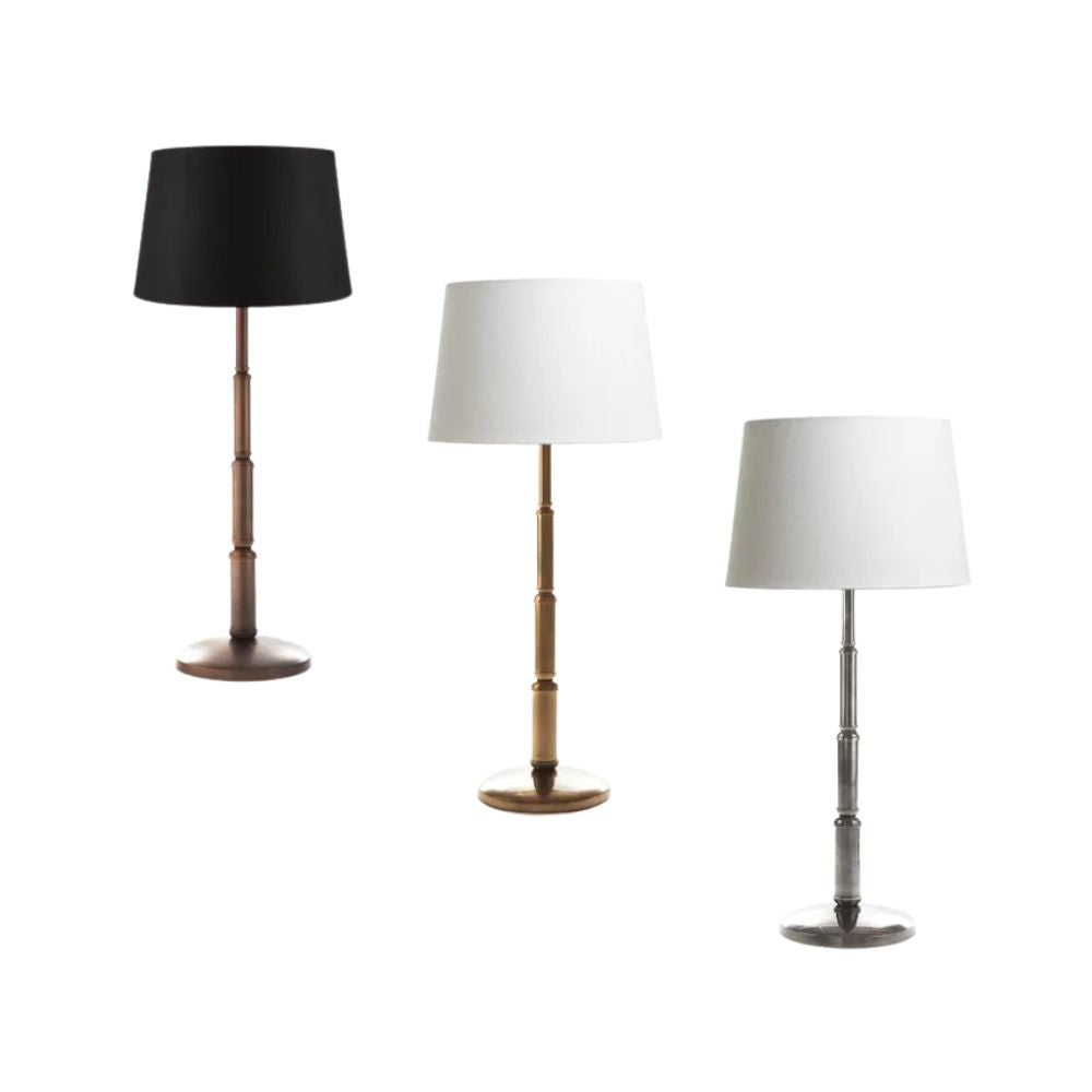 Emac & Lawton CHAPMAN Table Lamp Base - 40W-Emac & Lawton-Ozlighting.com.au