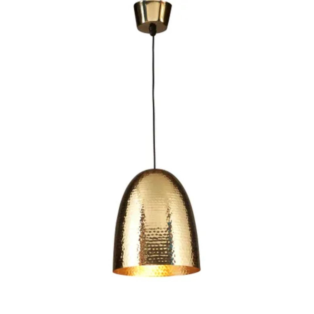 Emac & Lawton DOLCE - 1 Light Beaten Ceiling Pendant-Emac & Lawton-Ozlighting.com.au