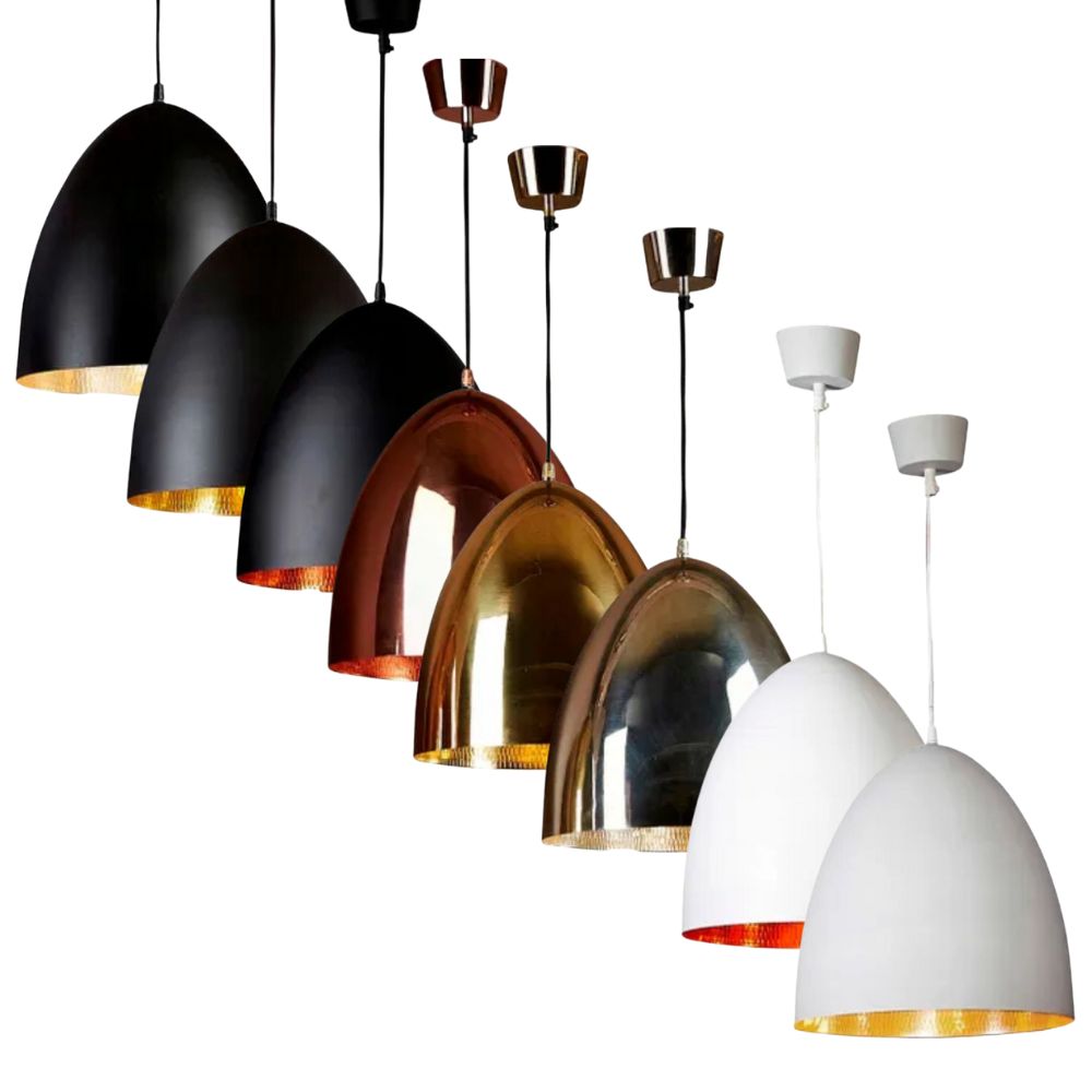 Emac & Lawton EGG Pendant - 1 Light-Emac & Lawton-Ozlighting.com.au