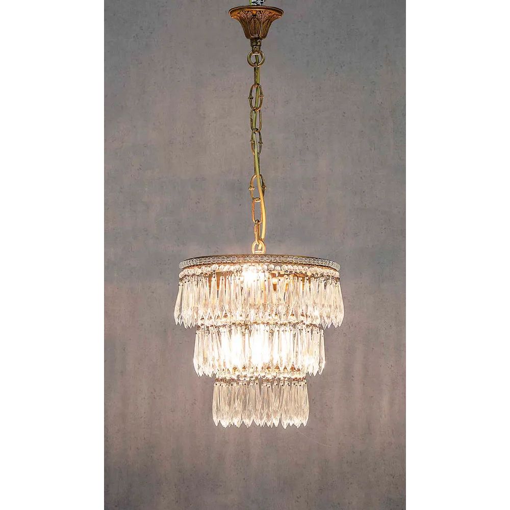 Emac & Lawton EVE Chandelier - 25W, Three Tier Small-Emac & Lawton-Ozlighting.com.au