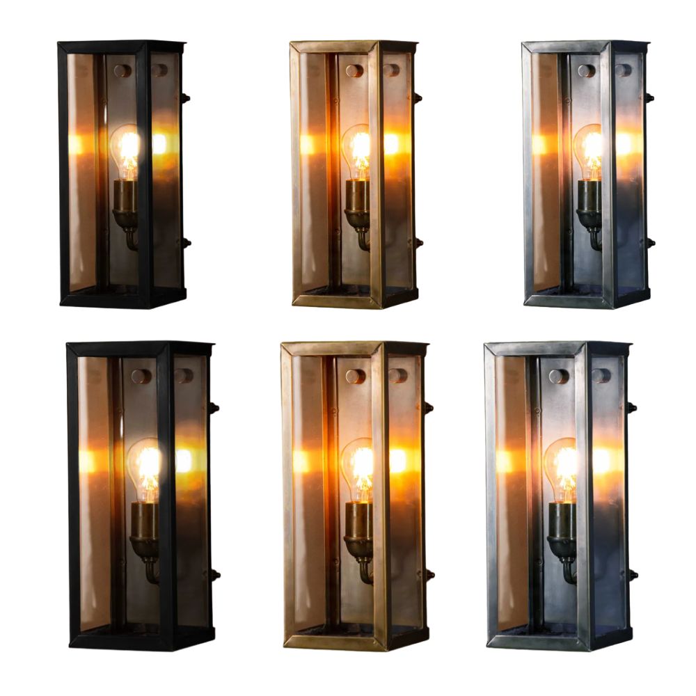 Emac & Lawton GOODMAN Outdoor Wall Light - Small/Large Modern Flush, IP54-Emac & Lawton-Ozlighting.com.au