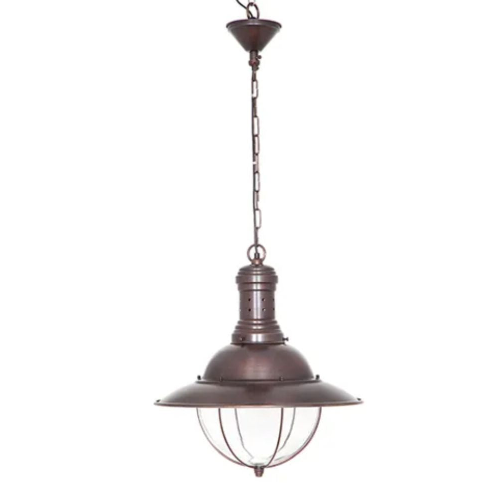 Emac & Lawton HARRISON Pendant - 1 Light, Silver-Emac & Lawton-Ozlighting.com.au