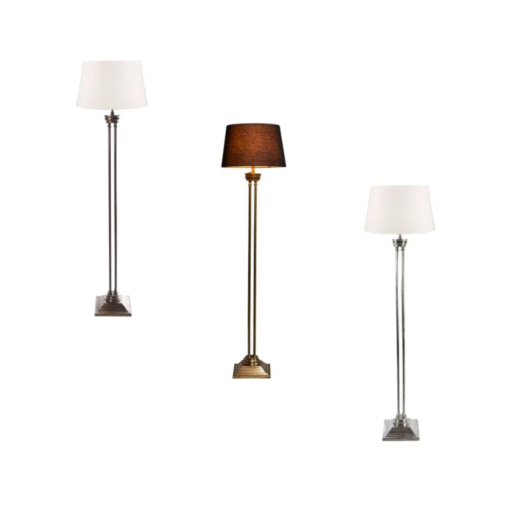 Emac & Lawton HUDSON Floor Lamp Base - 40W-Emac & Lawton-Ozlighting.com.au