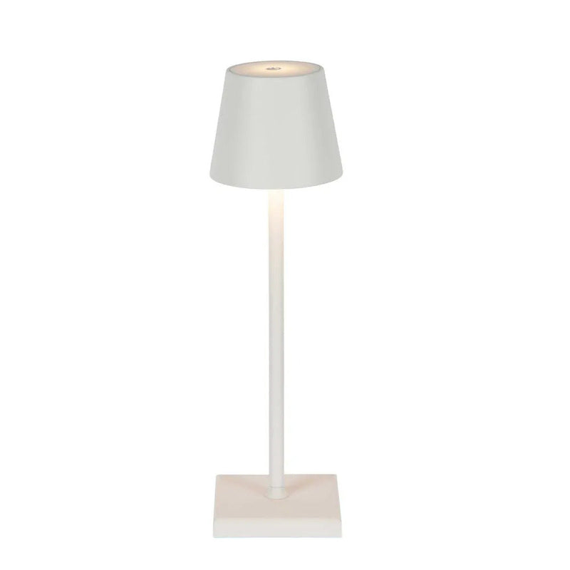 Emac & Lawton LORENZO - 3W Rechargeable Touch Dimming Table Lamp-Emac & Lawton-Ozlighting.com.au