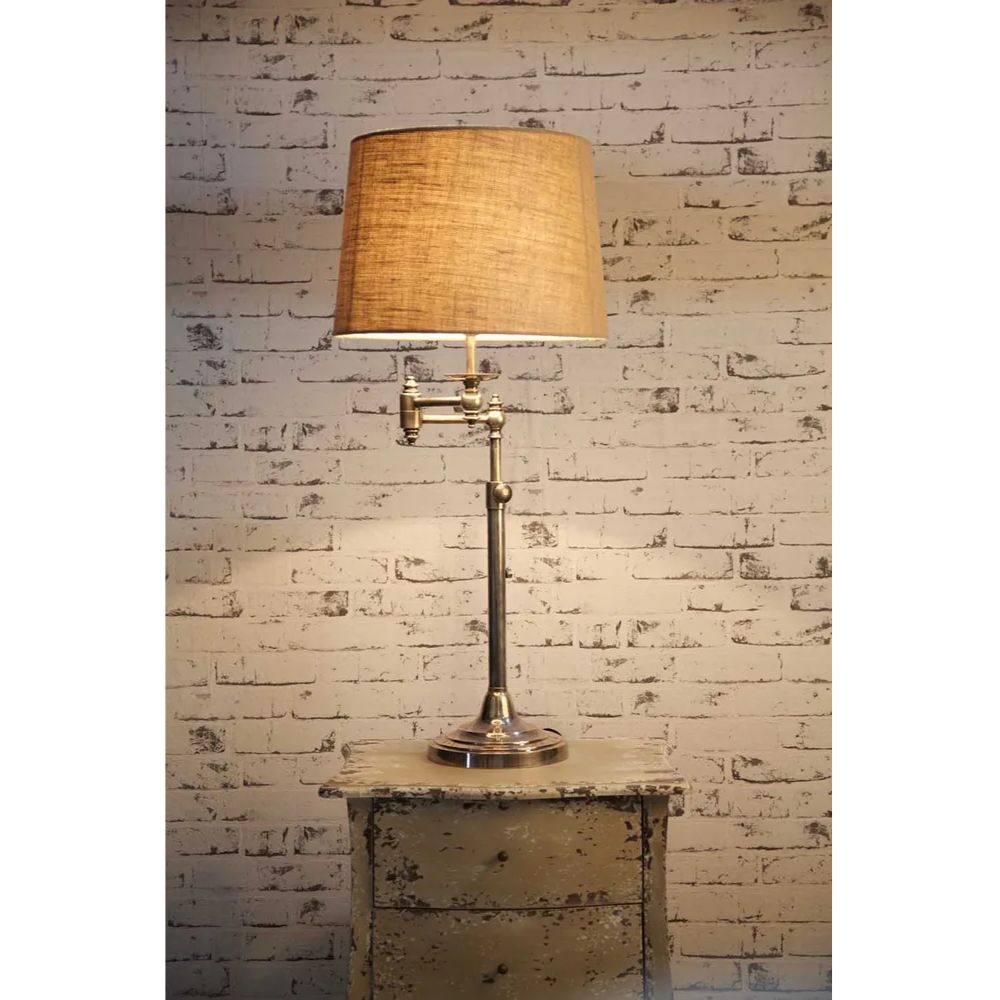 Emac & Lawton MACLEAY Table Lamp Base - 40W, Swing Arm-Emac & Lawton-Ozlighting.com.au