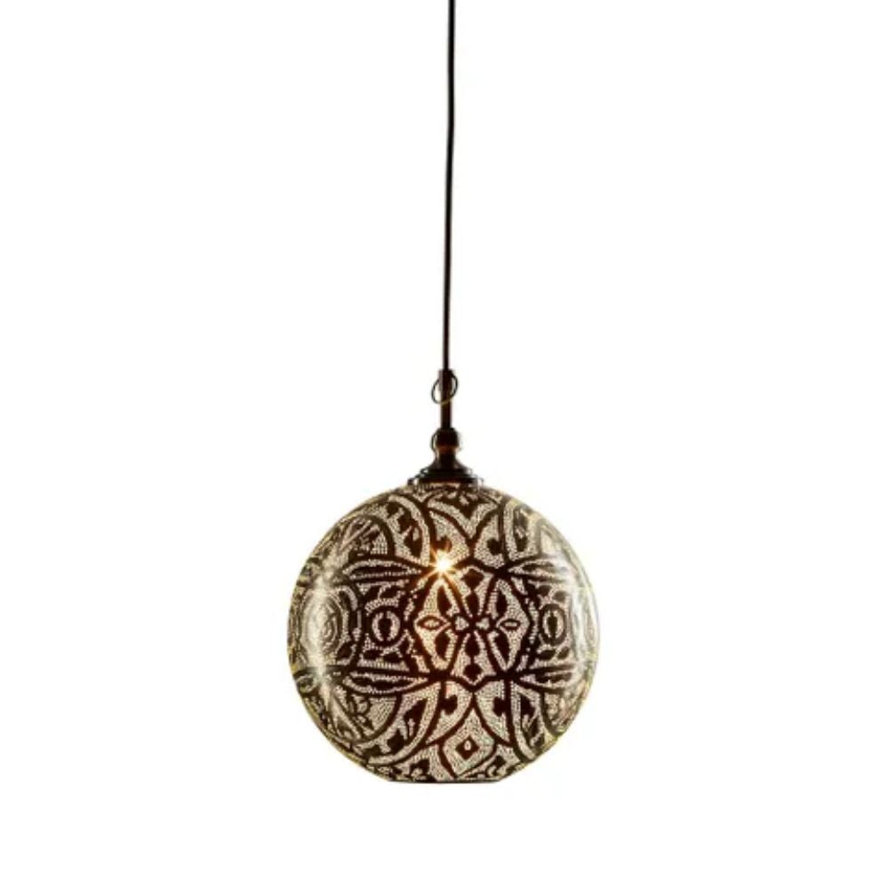 Emac & Lawton MOROCCAN Pendant - 1 Light Ball-Emac & Lawton-Ozlighting.com.au