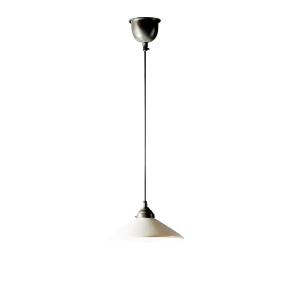 Emac & Lawton NEWPORT Pendant - 1 Light Ceramic Dish-Emac & Lawton-Ozlighting.com.au
