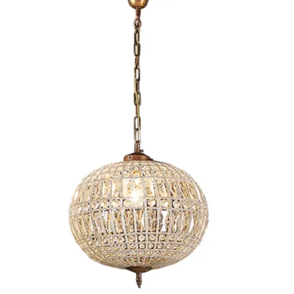 Emac & Lawton PALERMO Chandelier - 1 Light-Emac & Lawton-Ozlighting.com.au