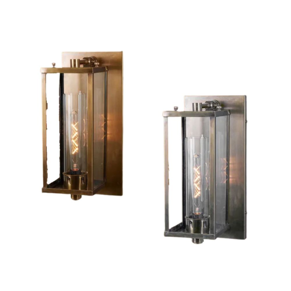 Emac & Lawton PAVILLION Outdoor Wall Light - Modern Flush, IP54-Emac & Lawton-Ozlighting.com.au