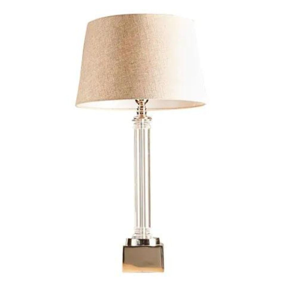 Emac & Lawton ROCKPOOL Table Lamp Base - 40W, Pillar-Emac & Lawton-Ozlighting.com.au