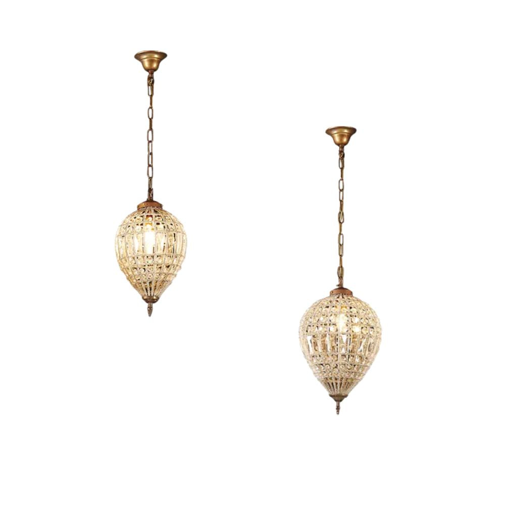 Emac & Lawton ST LOREN Chandelier - 1 Light S/M-Emac & Lawton-Ozlighting.com.au