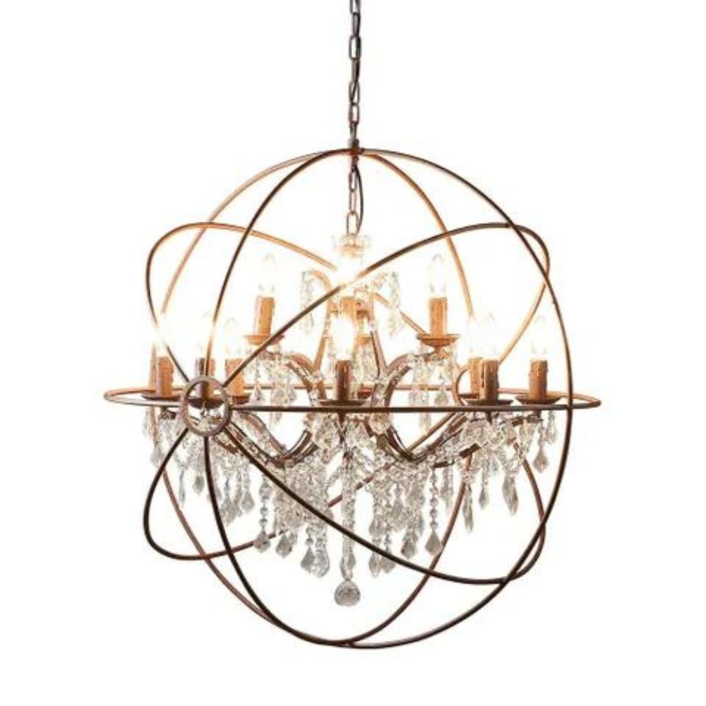 Emac & Lawton SUNDANCE Chandelier - 12 Light, Pendant-Emac & Lawton-Ozlighting.com.au