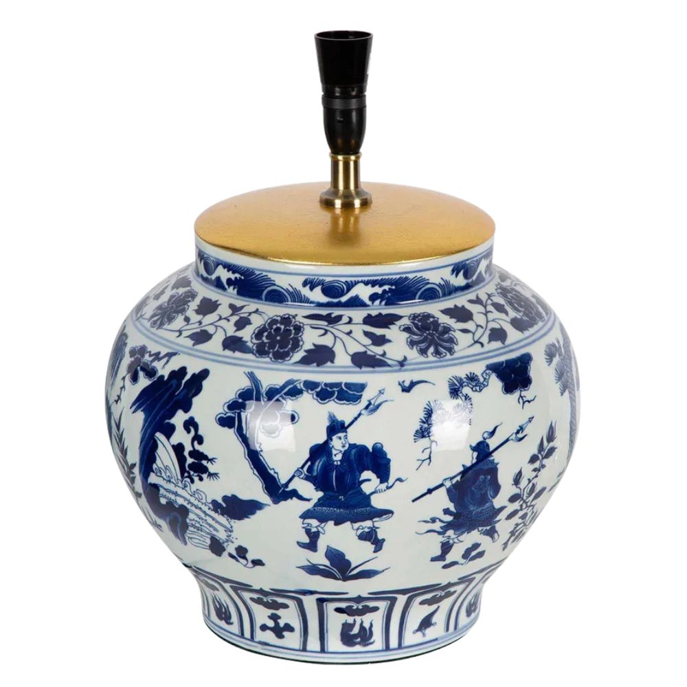 Emac & Lawton Table Lamp Base Only - 25W, WOODY Ceramic-Emac & Lawton-Ozlighting.com.au