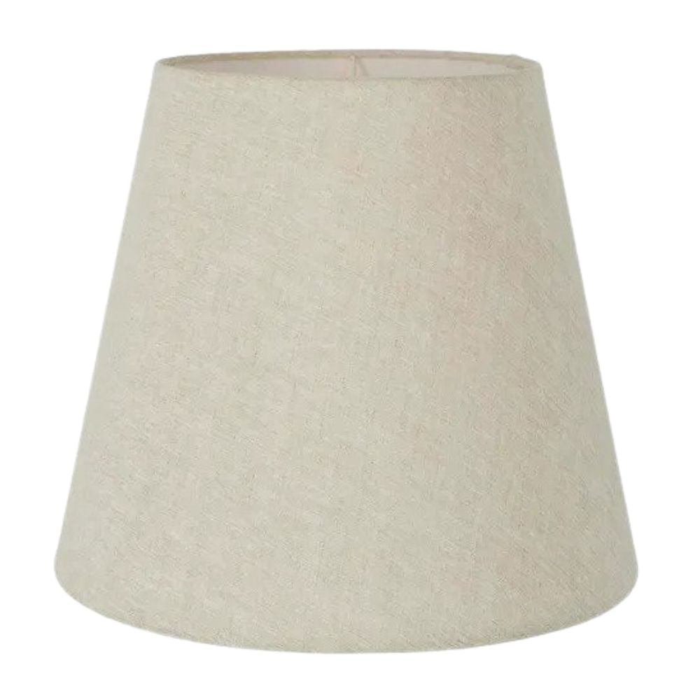 Emac & Lawton XXXS/XXS/XS/S/M/L/XL/XXL Lamp Shade - Linen Taper-Emac & Lawton-Ozlighting.com.au