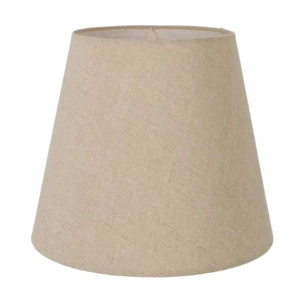 Emac & Lawton XXXS/XXS/XS/S/M/L/XL/XXL Lamp Shade - Linen Taper-Emac & Lawton-Ozlighting.com.au