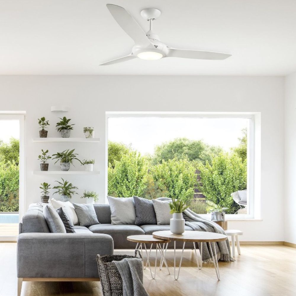 Fantech Trade FLAIR Ceiling Fan - 3 Blade 1270mm 50", Motor & LED Light-Fantech Trade-Ozlighting.com.au
