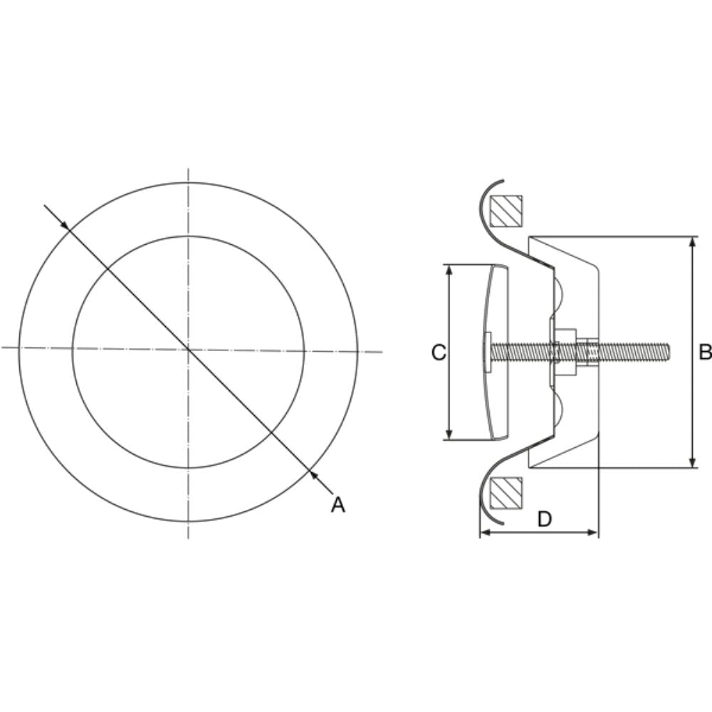Fantech Trade IDV Duct - 100/150 Internal, Valve-Fantech Trade-Ozlighting.com.au