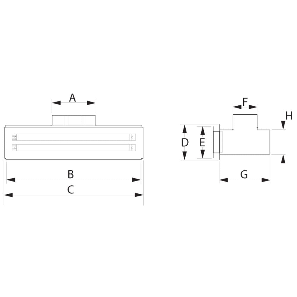 Fantech Trade LINEAR SLOT Grille - Single/double Slot Internal-Fantech Trade-Ozlighting.com.au
