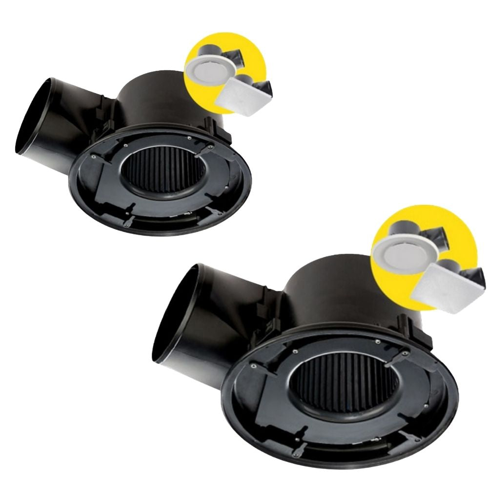 Fantech Trade RAPID Ceiling Exhaust Fan - Response Ducted, IPX4-Fantech Trade-Ozlighting.com.au