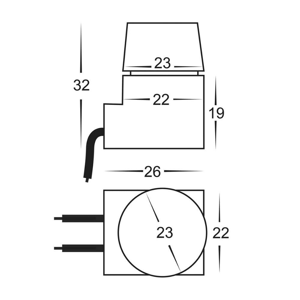 Havit DIMMER-0/1-10V LED Strip - Rotary Dial, 1-10V - DRIVER REQUIRED-Havit Lighting-Ozlighting.com.au