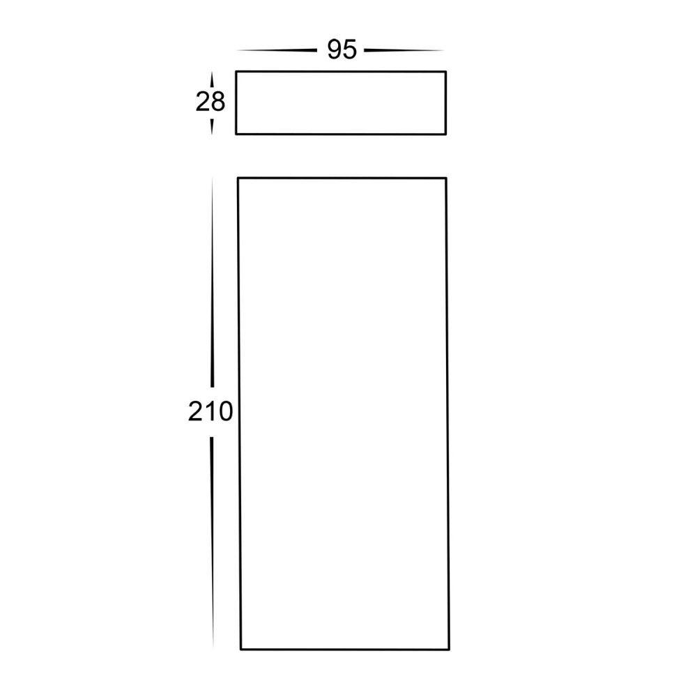 Havit ESSIL LED Up/Down Wall Light - 6W/10W/12W, 12V DC, Tri-Colour, IP54, 95mm, 115mm, 175mm - DRIVER REQUIRED-Havit Lighting-Ozlighting.com.au