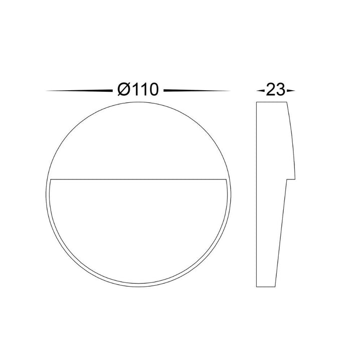 Havit FINO - LED Outdoor Step Light IP54 - 12V-Havit Lighting-Ozlighting.com.au