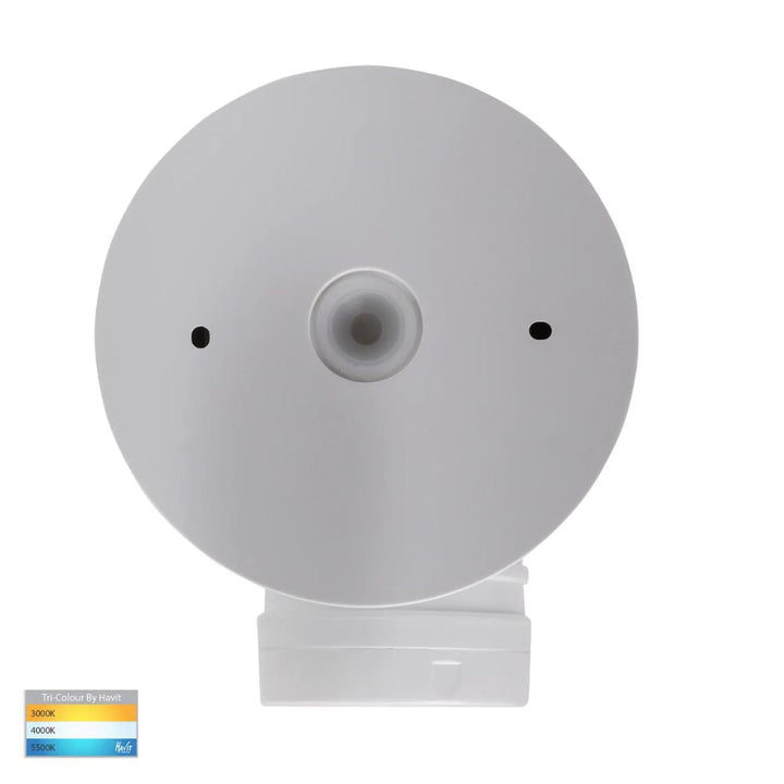 Havit FOCUS - 15W LED Single Head Tri-Colour Exterior PC Spotlight With Sensor IP65-Havit Lighting-Ozlighting.com.au