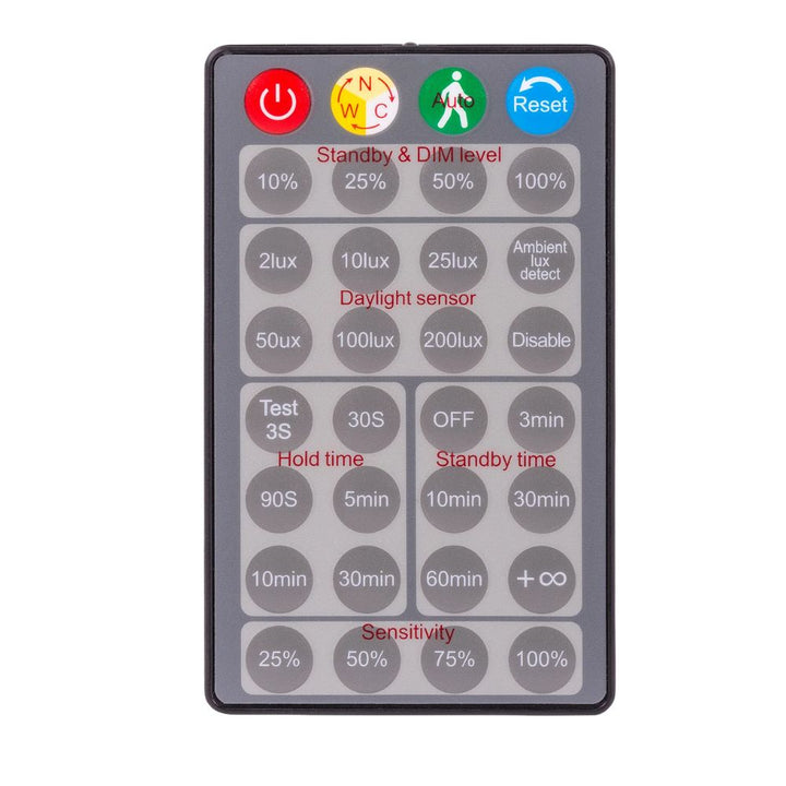 Havit FOCUS - 15W LED Single Head Tri-Colour Exterior PC Spotlight With Sensor IP65-Havit Lighting-Ozlighting.com.au