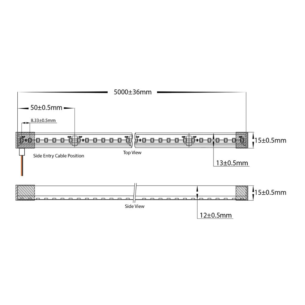 Havit HAVIFLEX LED Strip - 14.4W, Top Bend, Neon - DRIVER REQUIRED-Havit Lighting-Ozlighting.com.au