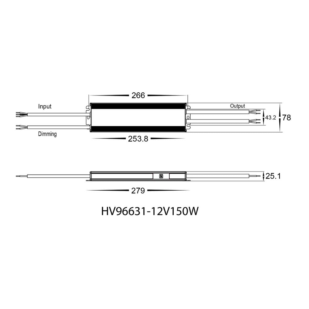 Havit LED Driver - TRIAC/DALI Dimmable-Havit Lighting-Ozlighting.com.au