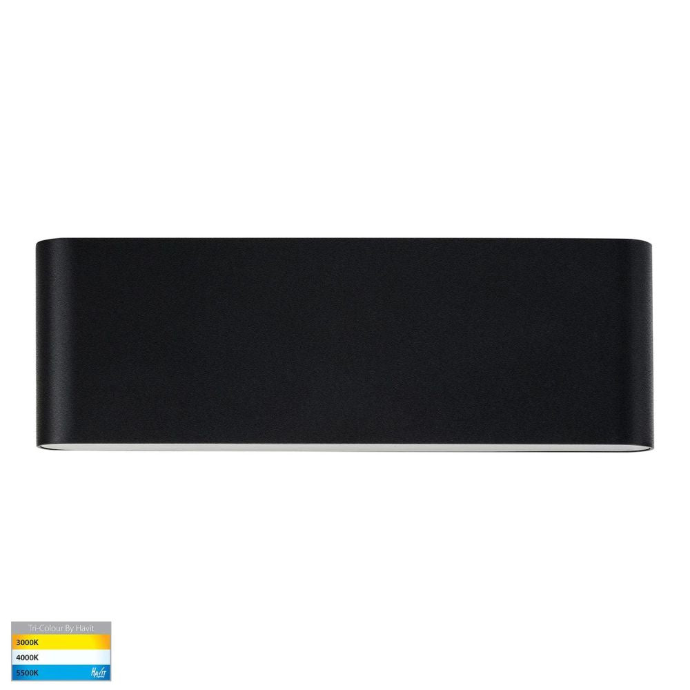 Havit LISSE LED Up/Down Wall Light - 2x12W, Tri-Colour, IP54-Havit Lighting-Ozlighting.com.au